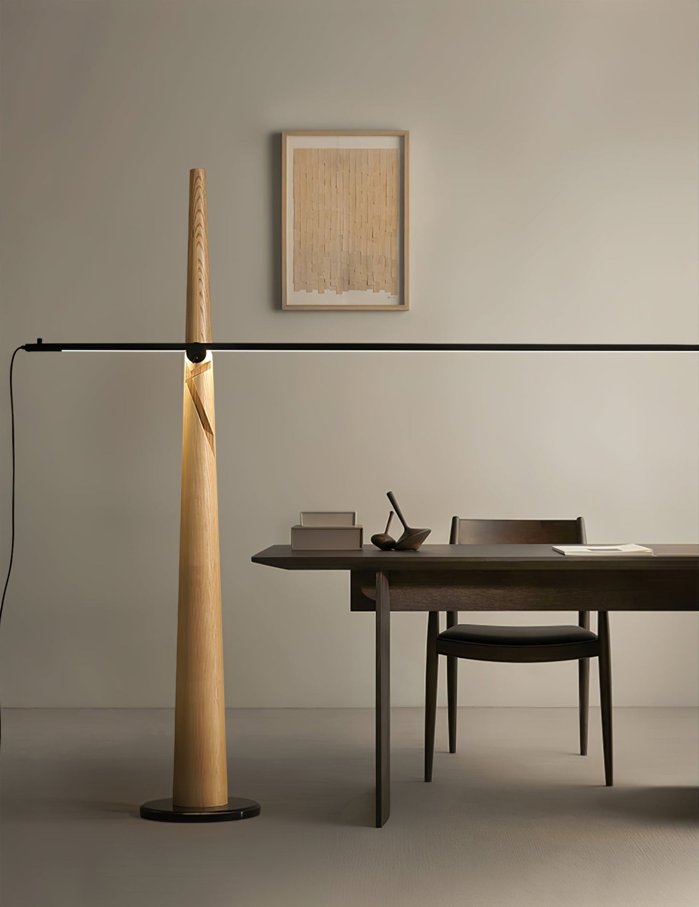 Ovelila Minimalist Wood Floor Lamp - Letslighting