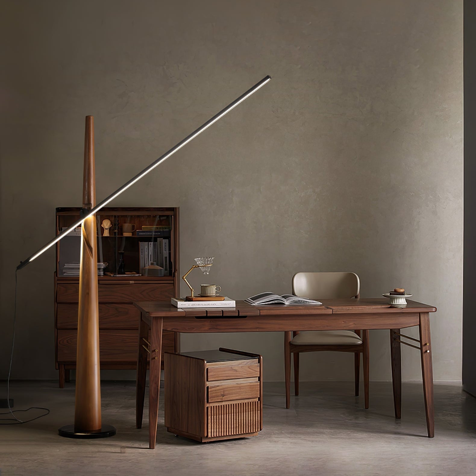 Ovelila Minimalist Wood Floor Lamp - Letslighting