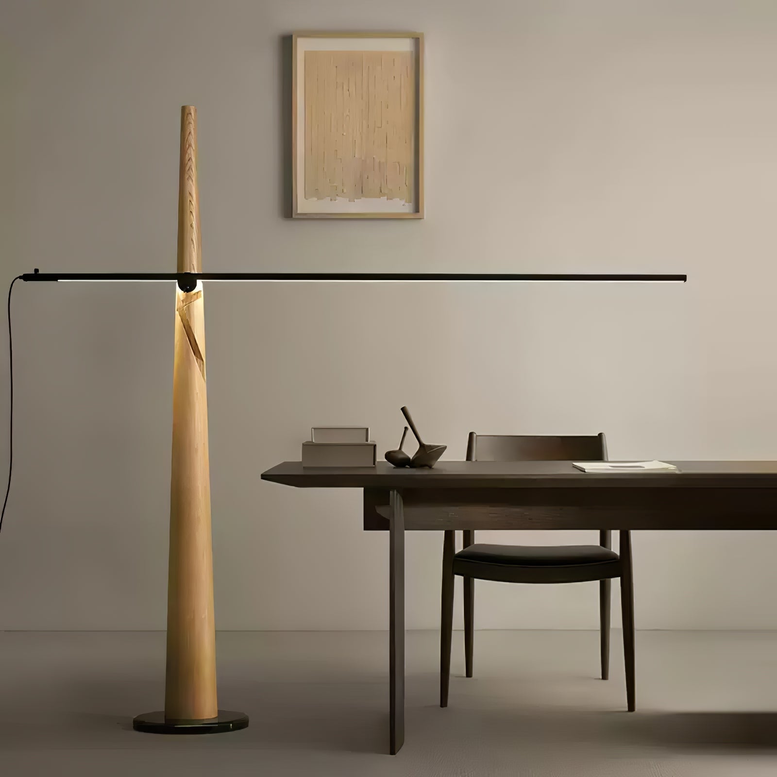 Ovelila Minimalist Wood Floor Lamp - Letslighting