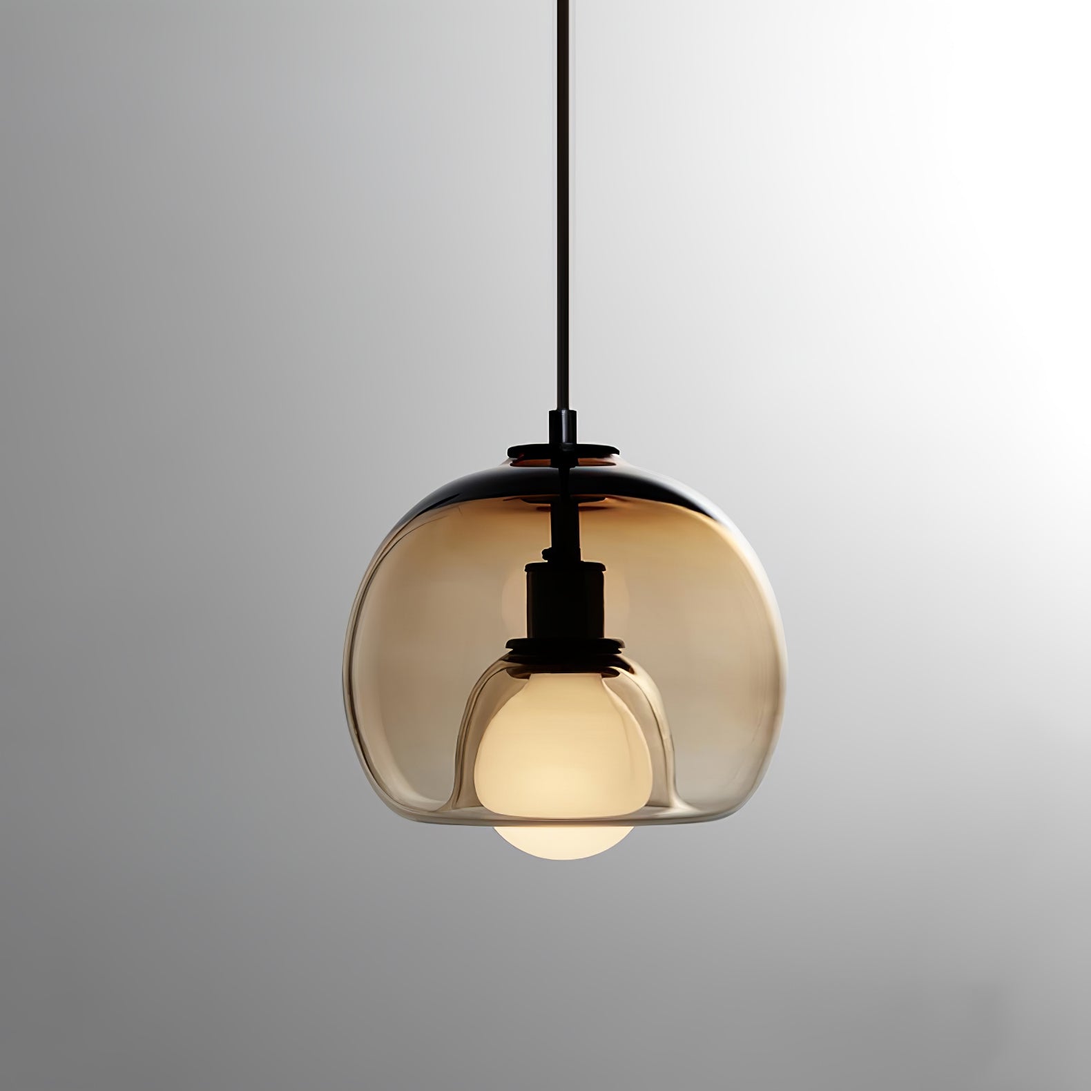 Neritha Glass Contemporary Pendant Light - Letslighting