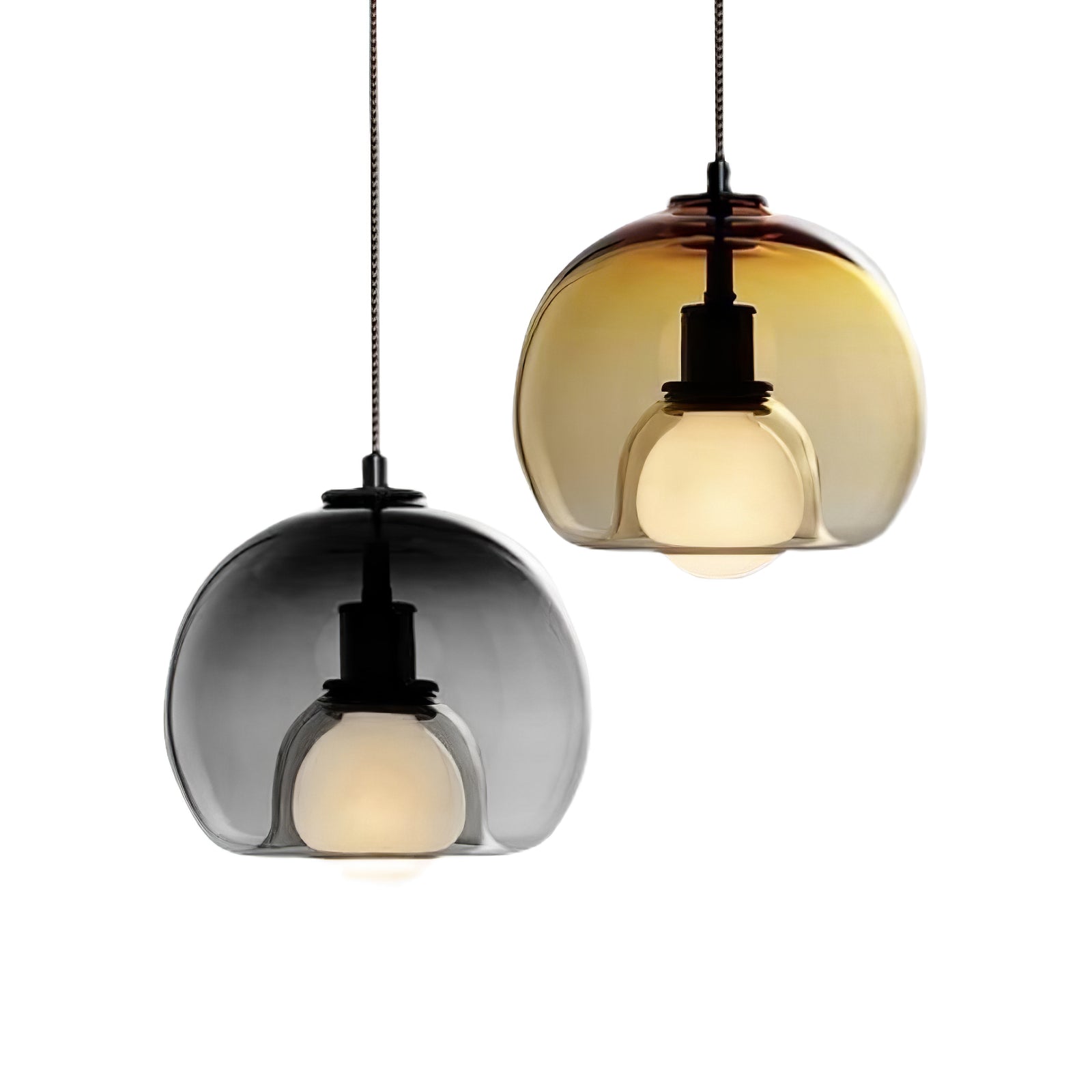 Neritha Glass Contemporary Pendant Light - Letslighting
