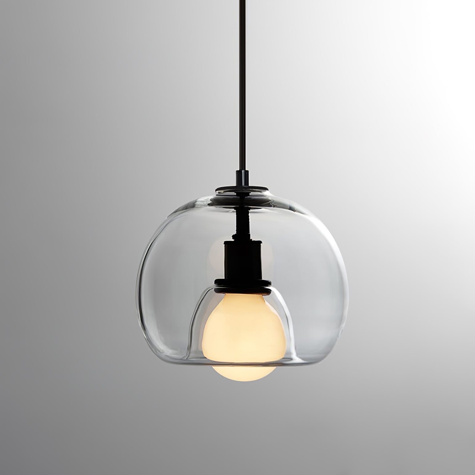 Neritha Glass Contemporary Pendant Light - Letslighting