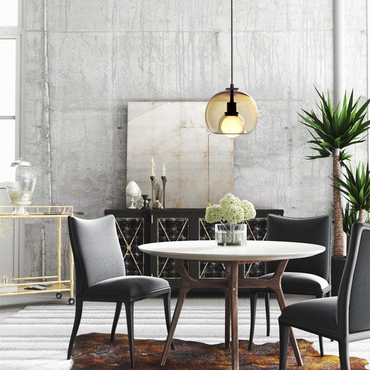 Neritha Glass Contemporary Pendant Light - Letslighting