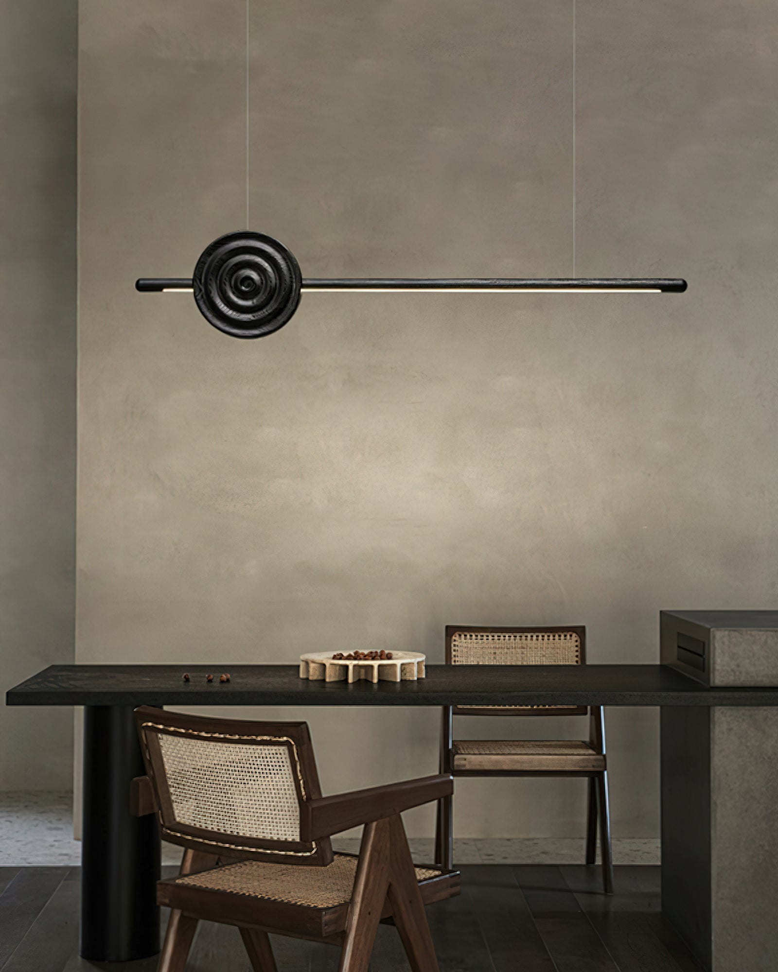 Aurora Chandelier Erhu Wood - Letslighting