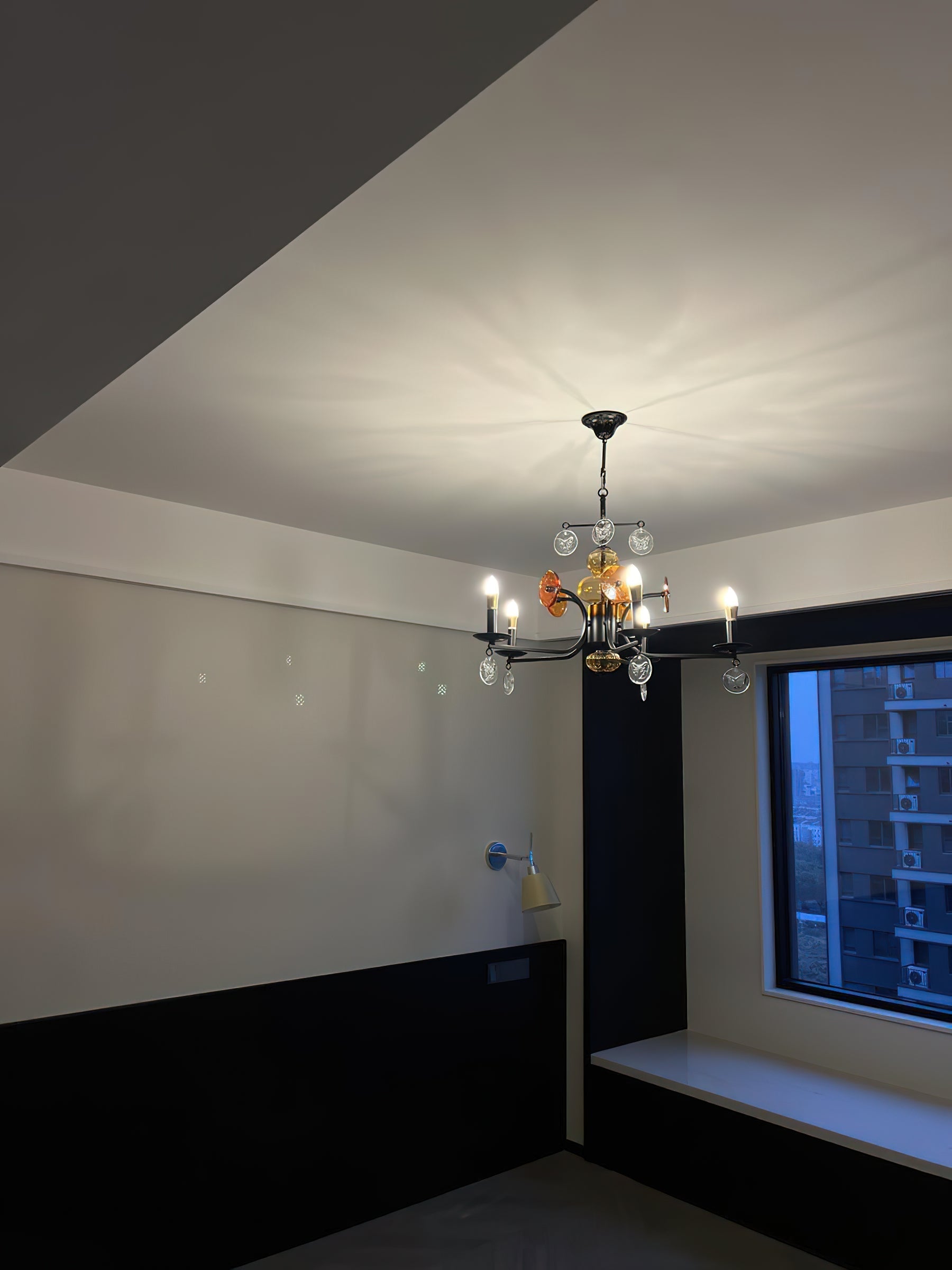 Anorion Vintage Industrial Luxury Glass Chandelier - Letslighting