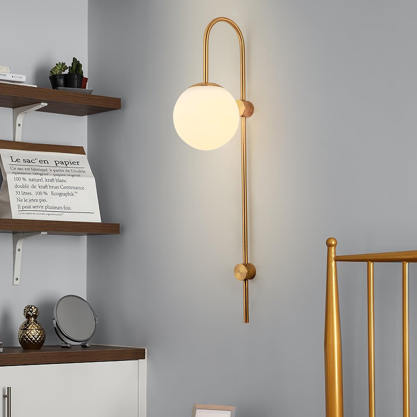 Cavelir Premium Nordic Art Glass Sconce Wall lamp - Letslighting