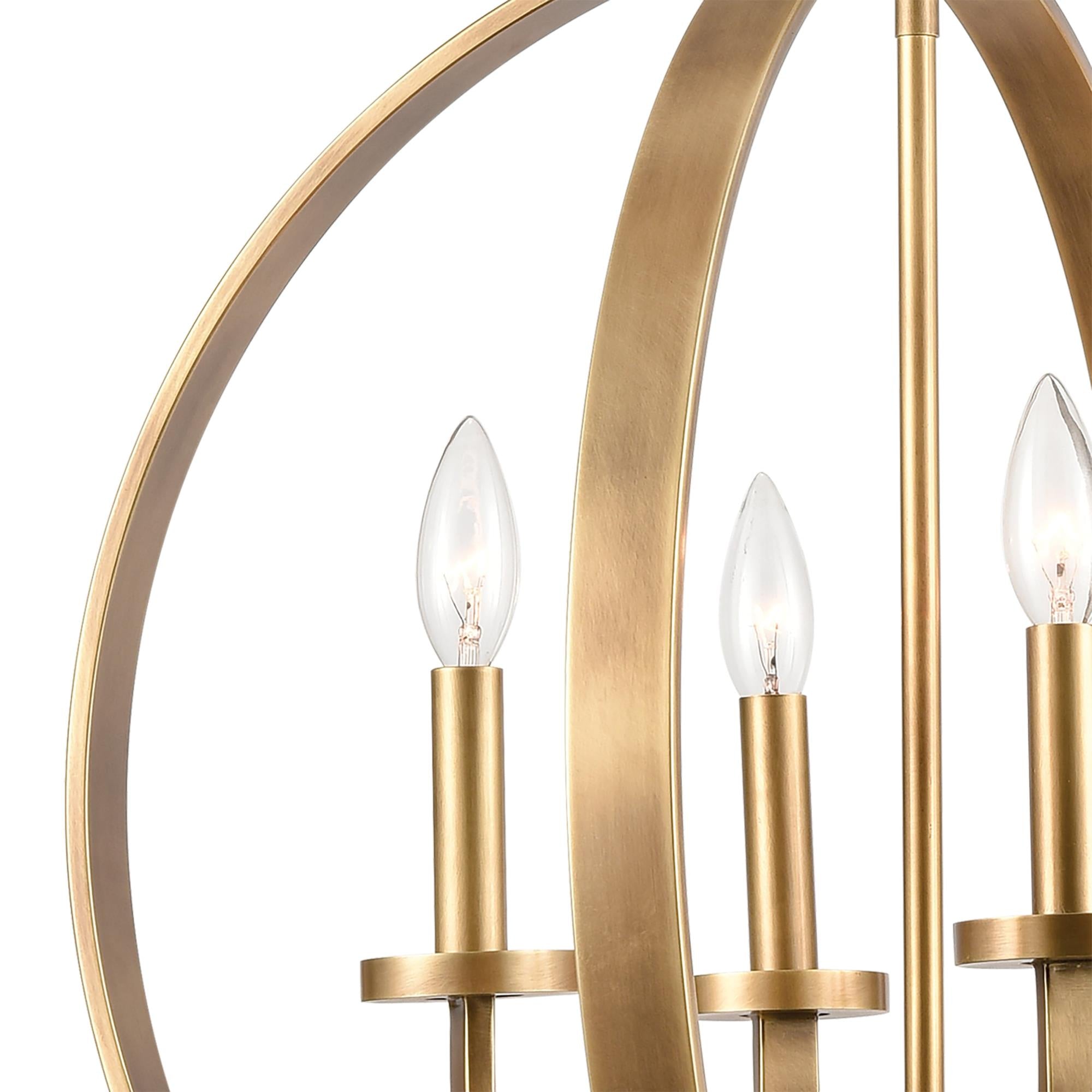 Icarila Vintage Industrial Brass Pendant Light - Letslighting