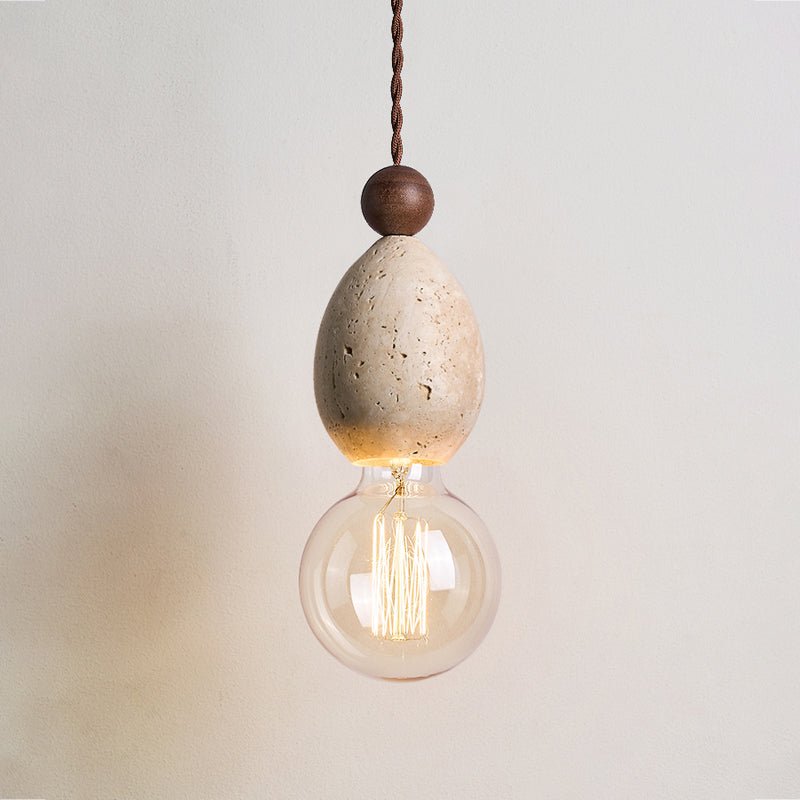 Eryndor Modern Travertine Pendant Light