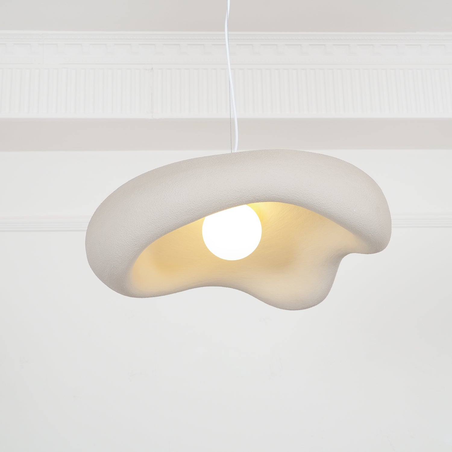 Avi Natural Wabi Sabi Livingroom Pendant Light - Letslighting