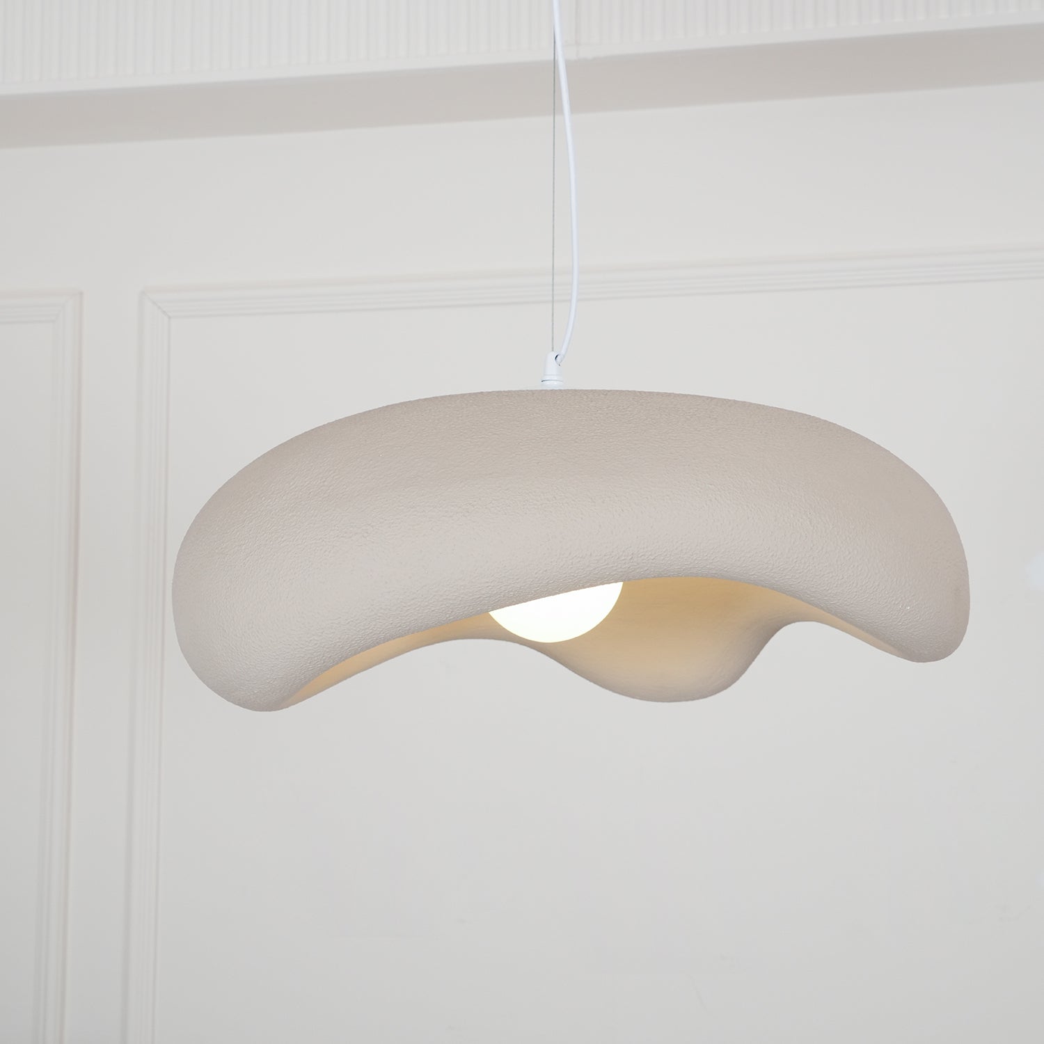 Avi Natural Wabi Sabi Livingroom Pendant Light - Letslighting