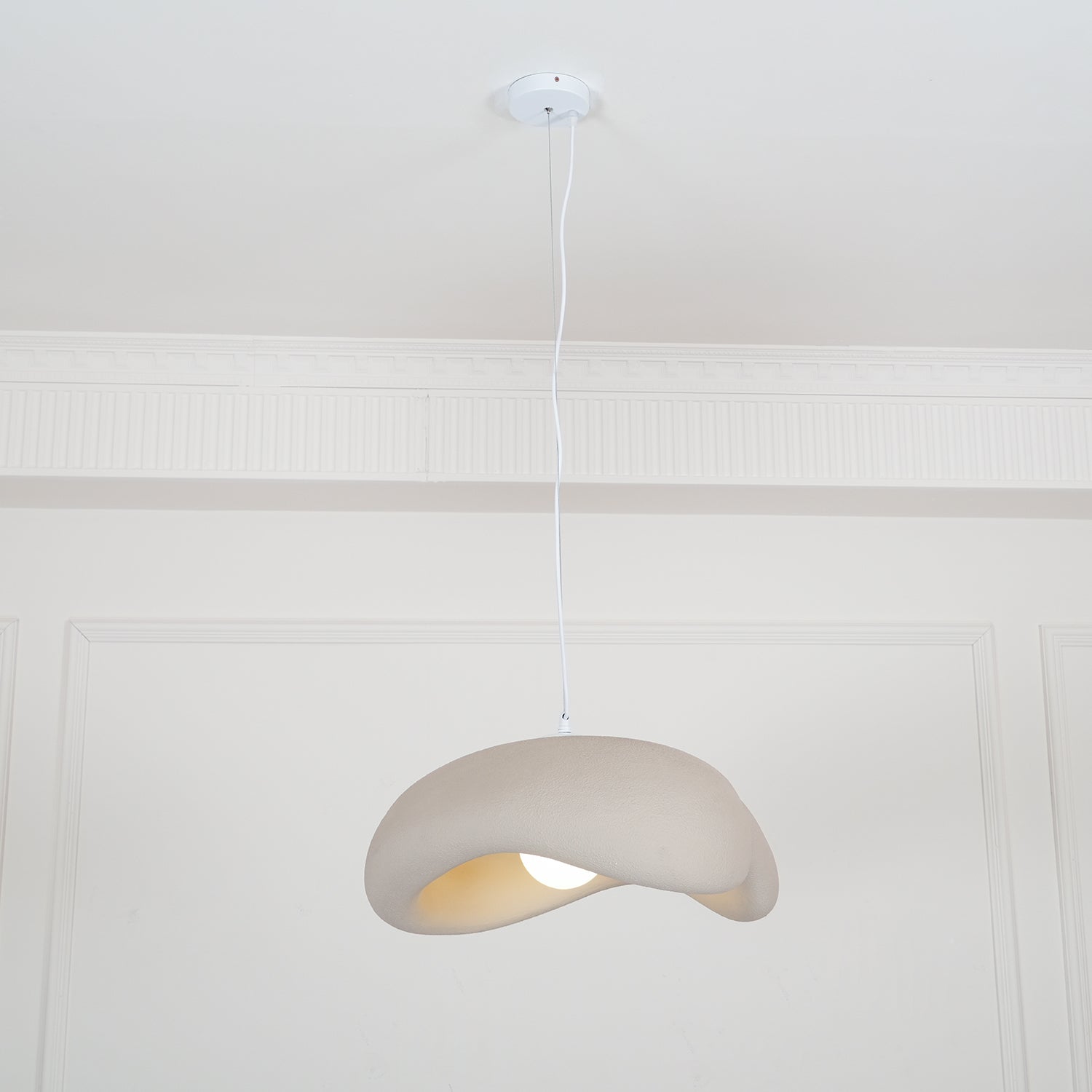 Avi Natural Wabi Sabi Livingroom Pendant Light - Letslighting