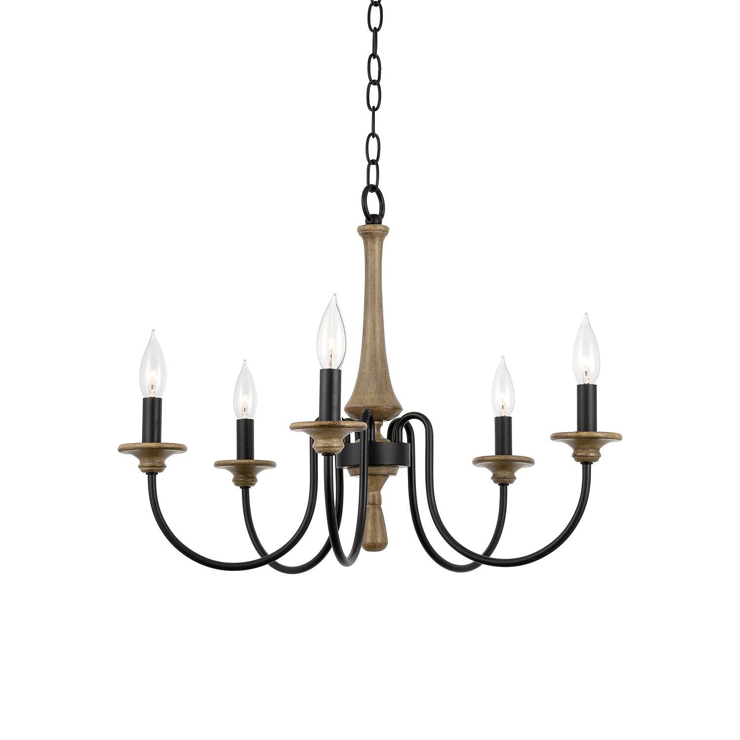 Alzorila Vintage Industrial Hand-carved Chandelier - Letslighting