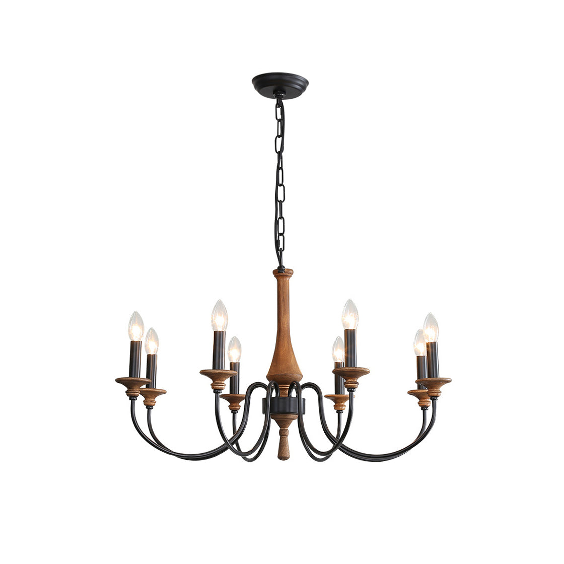 Alzorila Vintage Industrial Hand-carved Chandelier - Letslighting