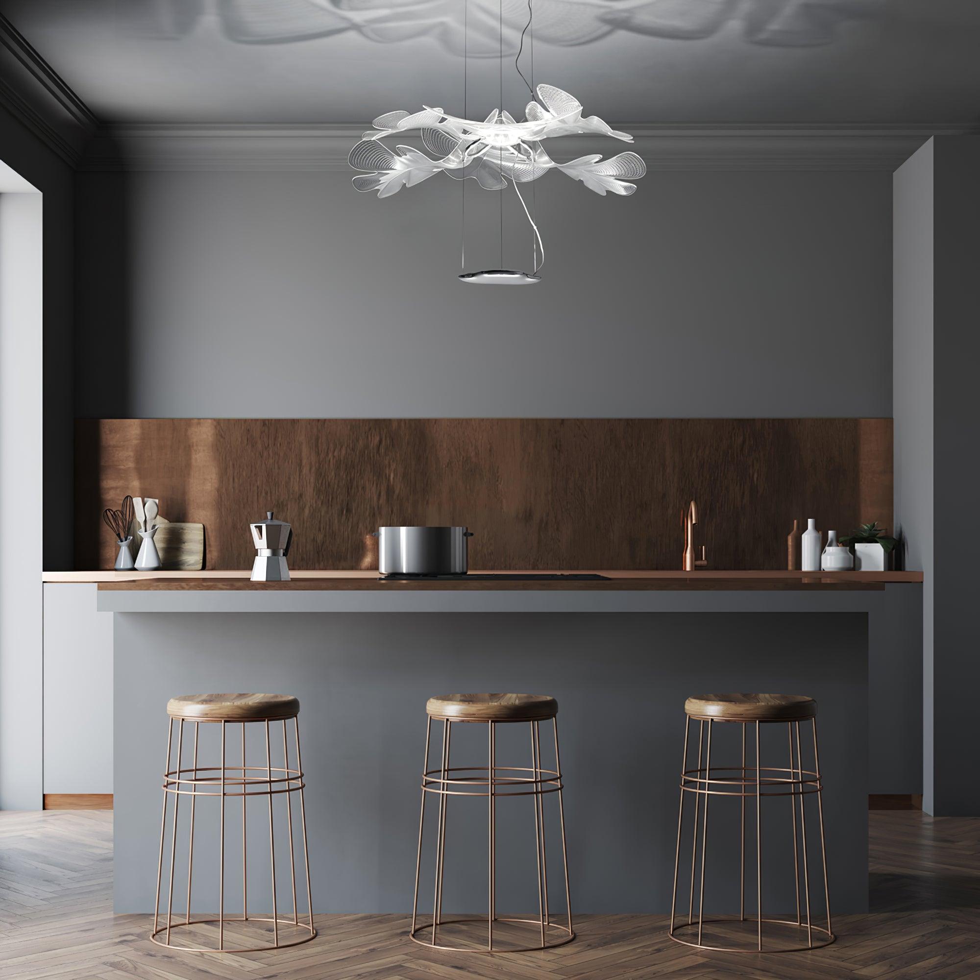 Etoile Pendant Lamp Wavy LED Organic - Letslighting