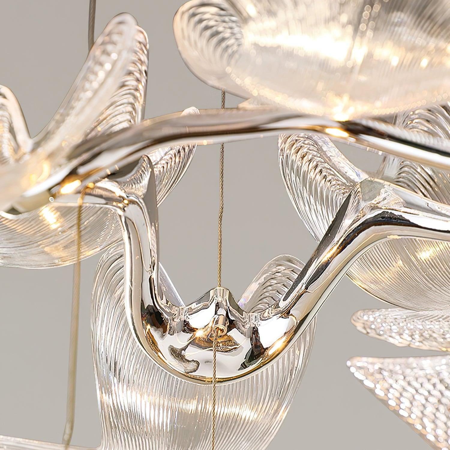 Etoile Pendant Lamp Wavy LED Organic - Letslighting