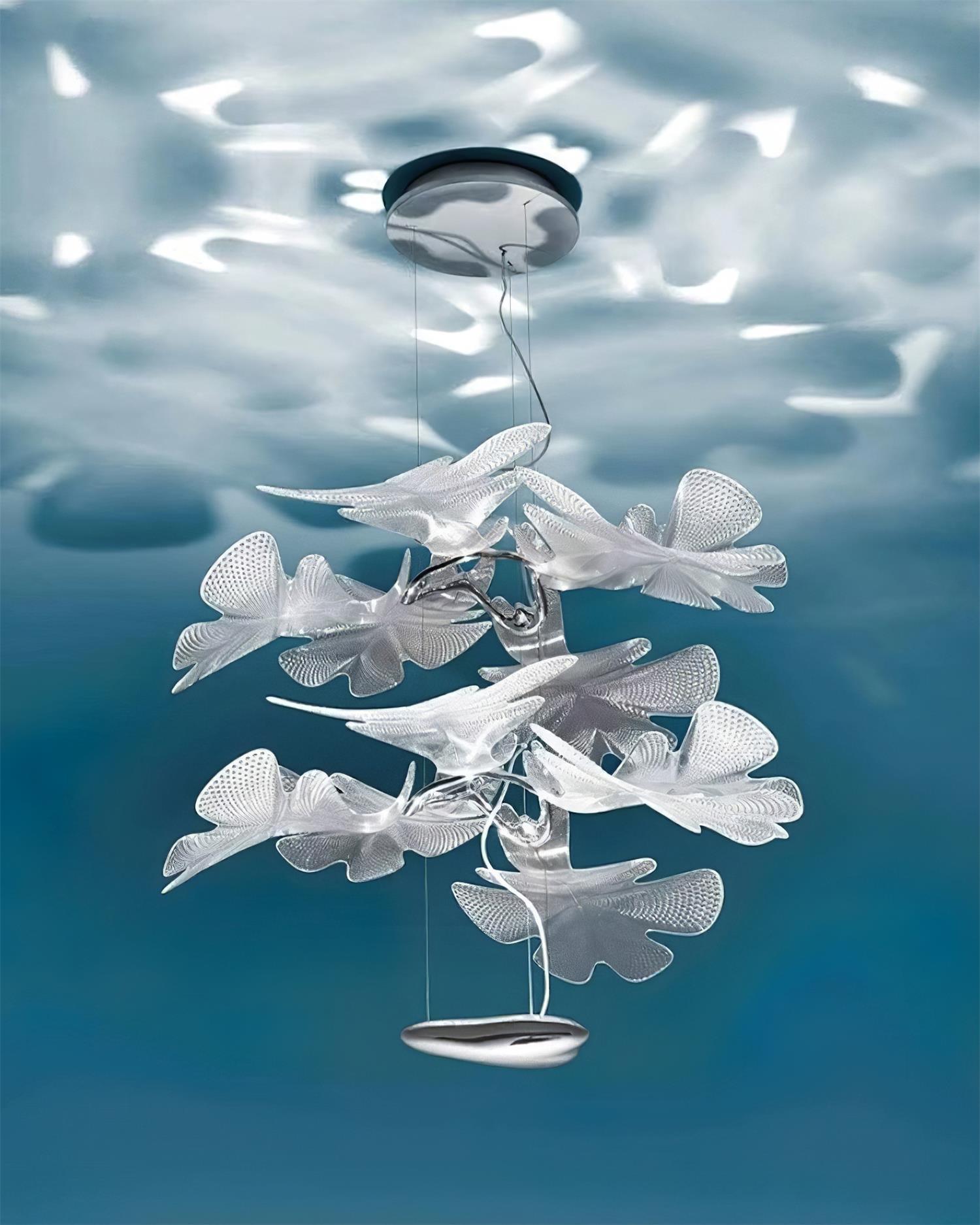 Etoile Pendant Lamp Wavy LED Organic - Letslighting