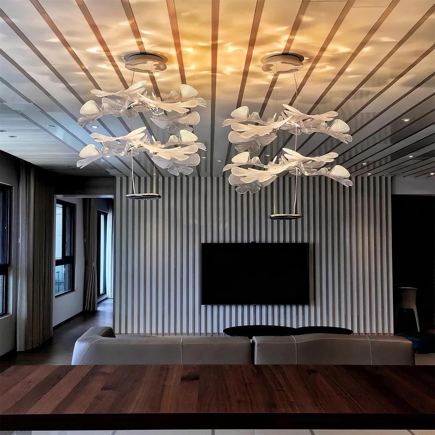 Etoile Pendant Lamp Wavy LED Organic - Letslighting