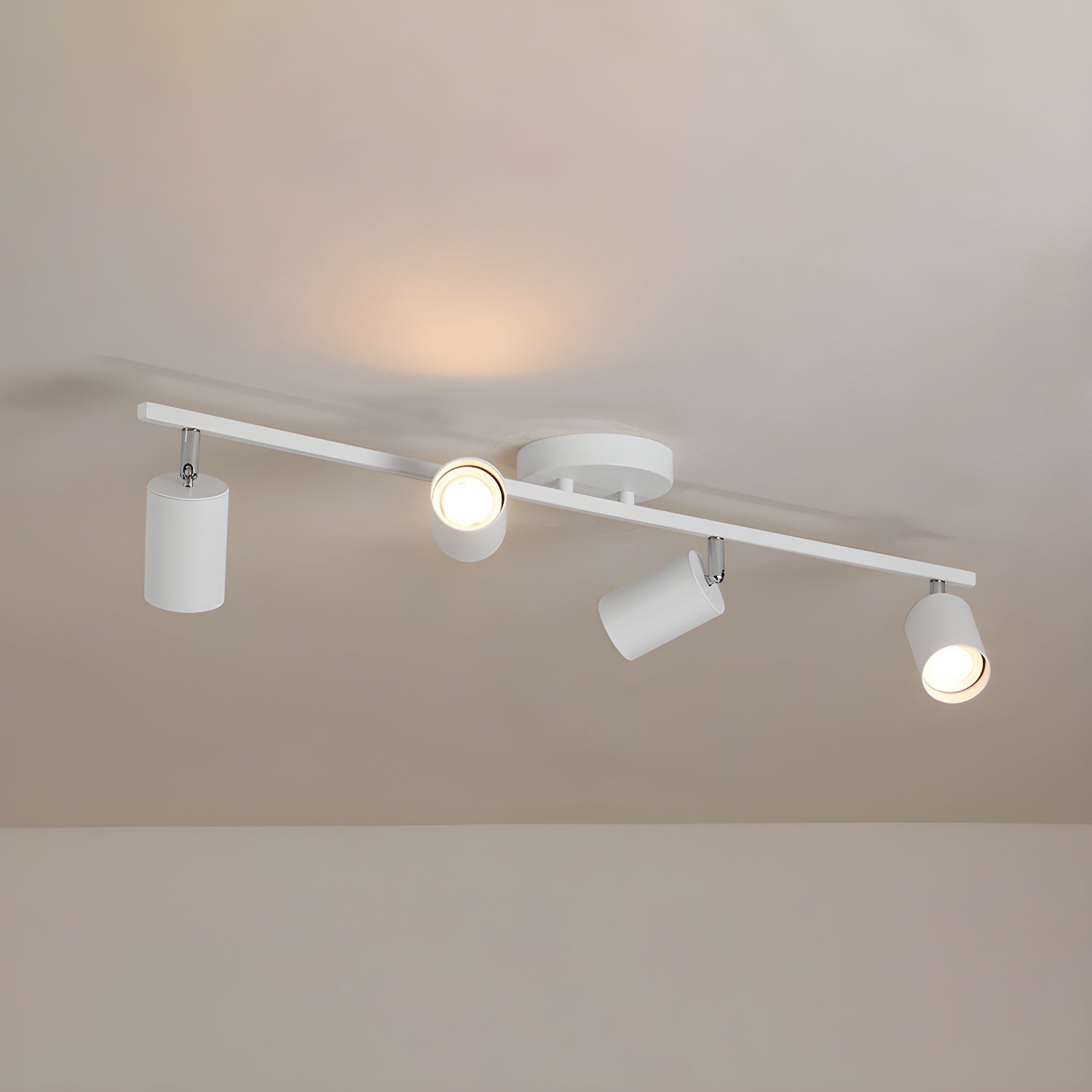 Quadra Aluminum Contemporary Ceiling Light - Letslighting