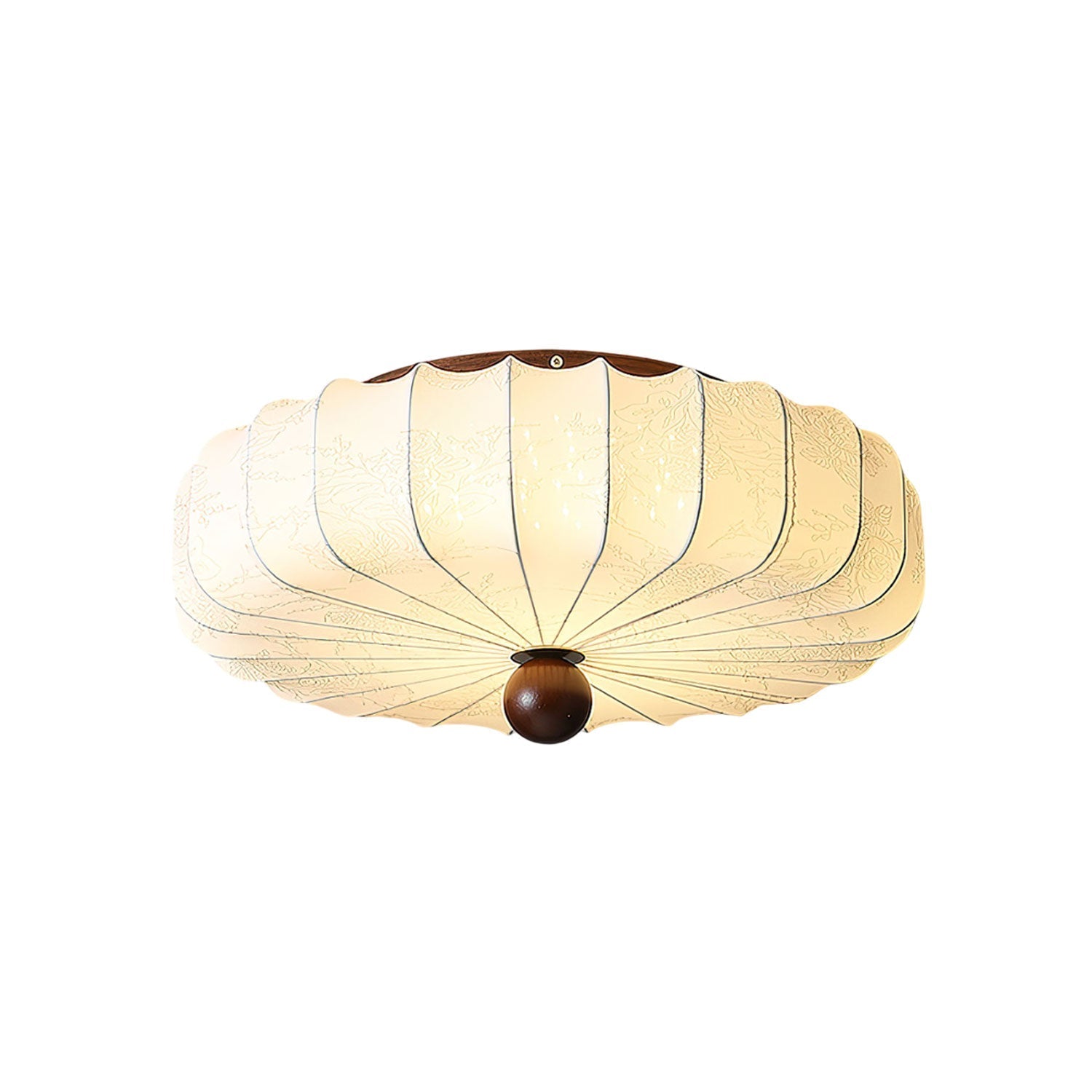 Lotus Fabric Fashion Ceiling Light - Letslighting