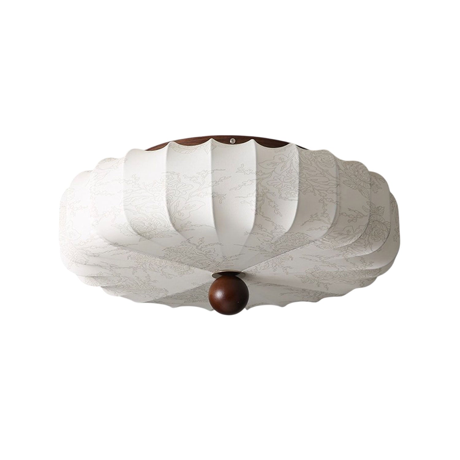 Lotus Fabric Fashion Ceiling Light - Letslighting