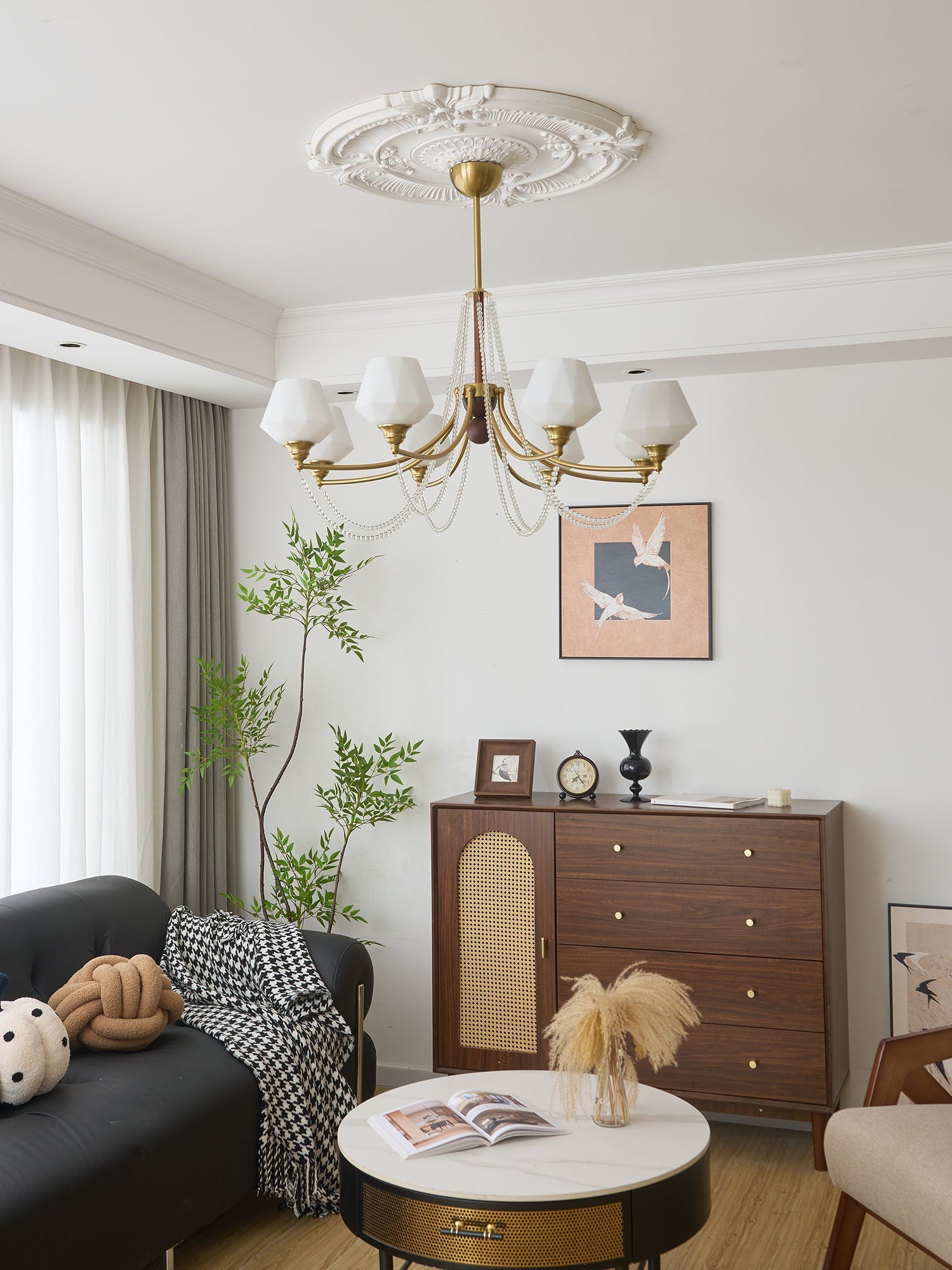 Othaus Traditional Elegance Vintage Wood Chandelier - Letslighting