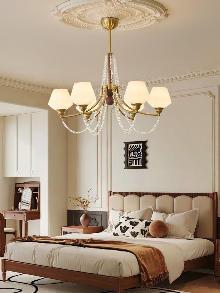 Othaus Traditional Elegance Vintage Wood Chandelier - Letslighting