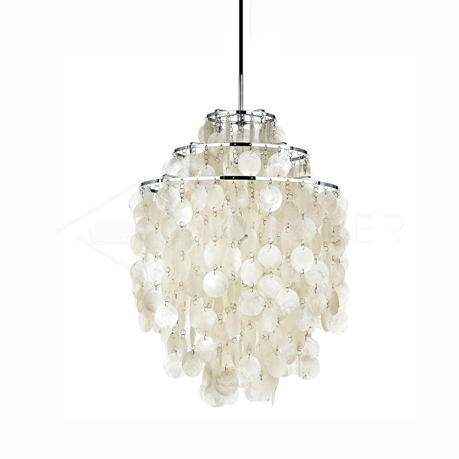 Lustra Pendant Lamp Round Shell Ring - Letslighting