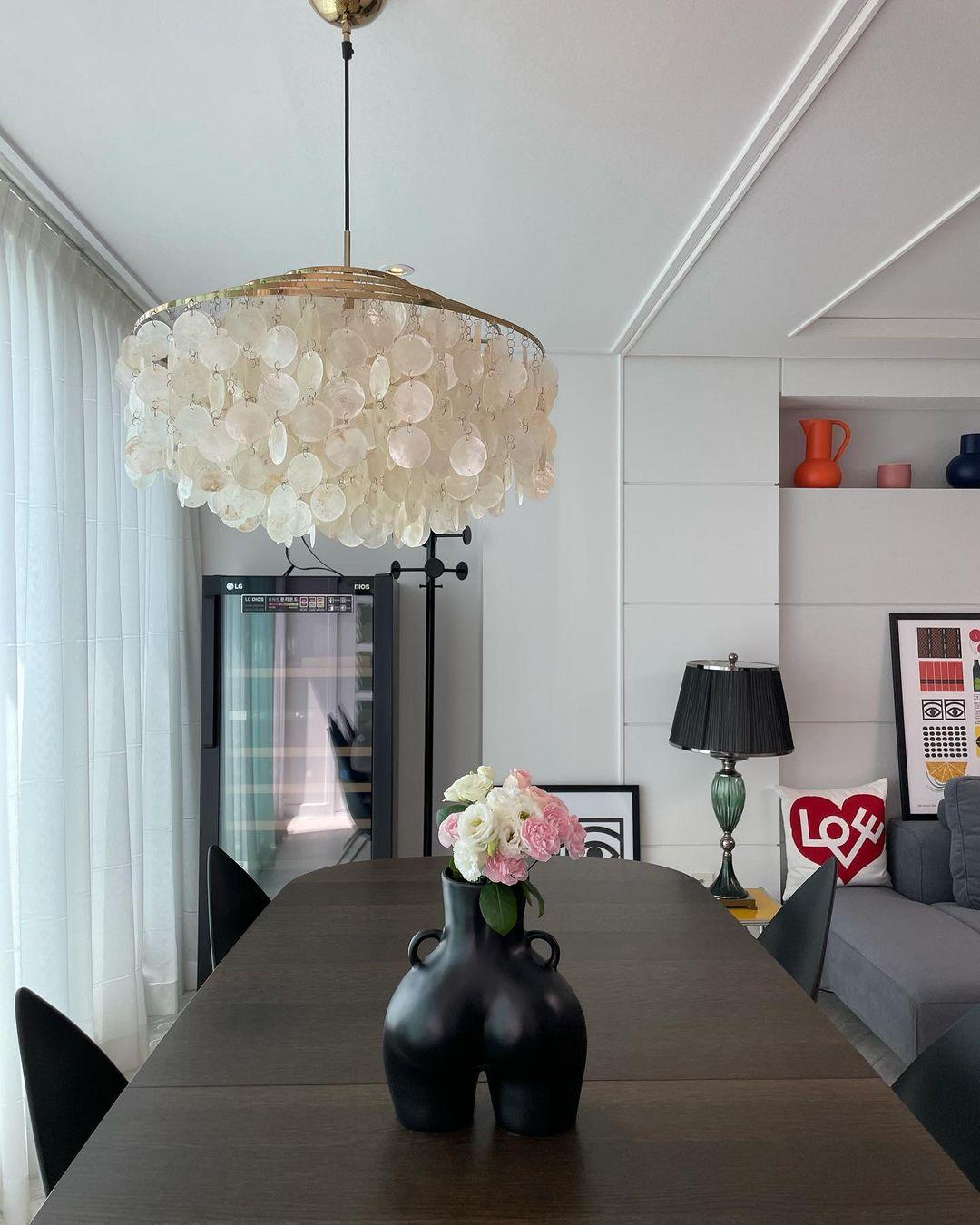 Lustra Pendant Lamp Round Shell Ring - Letslighting