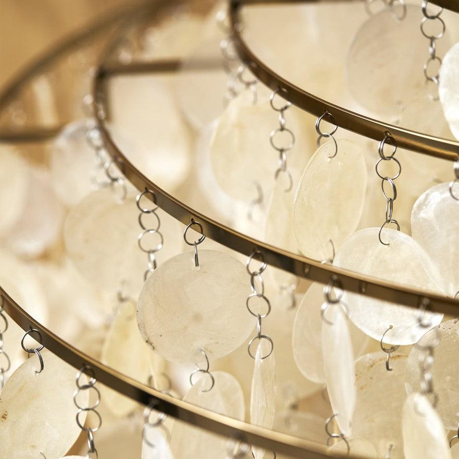 Lustra Pendant Lamp Round Shell Ring - Letslighting