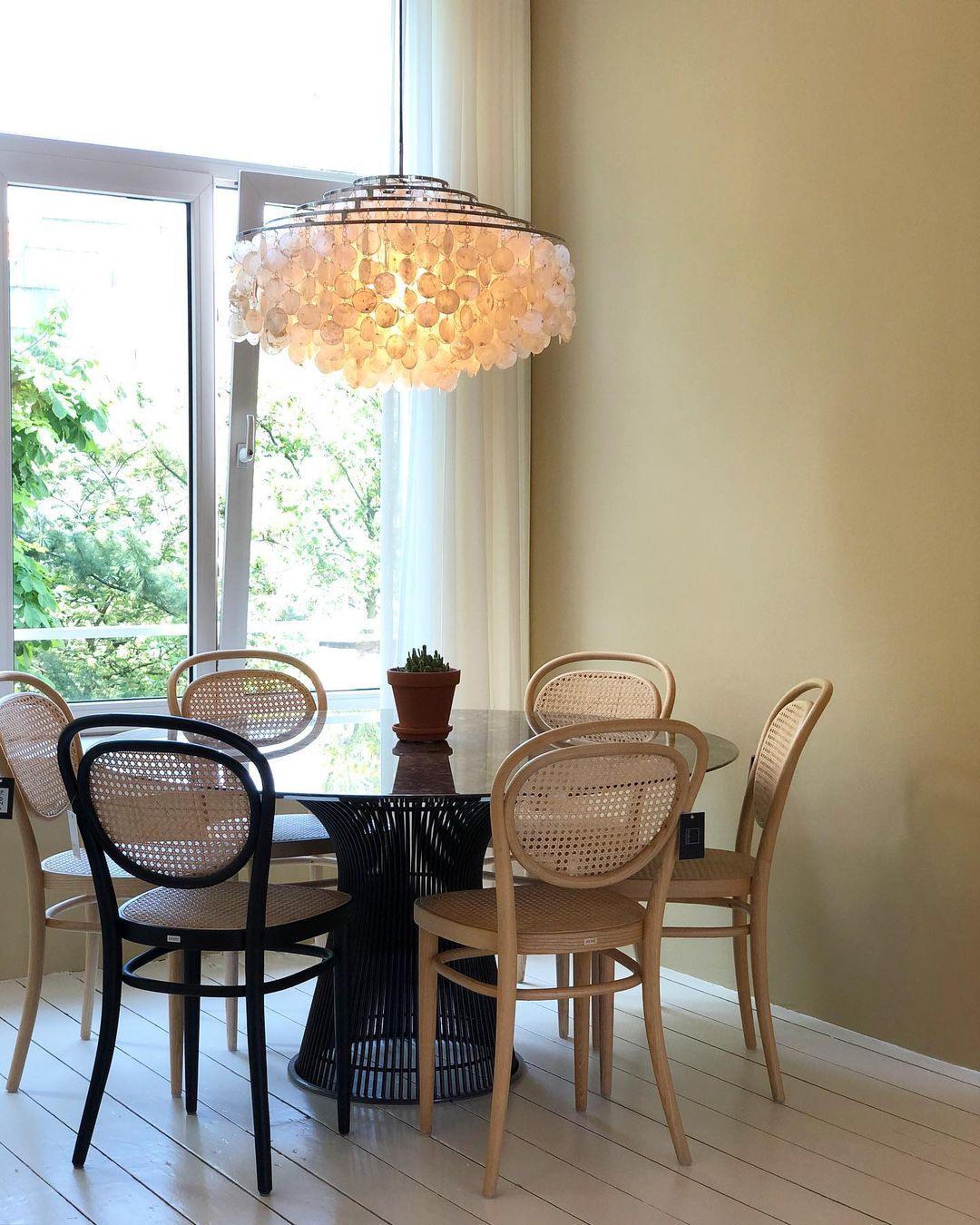 Lustra Pendant Lamp Round Shell Ring - Letslighting