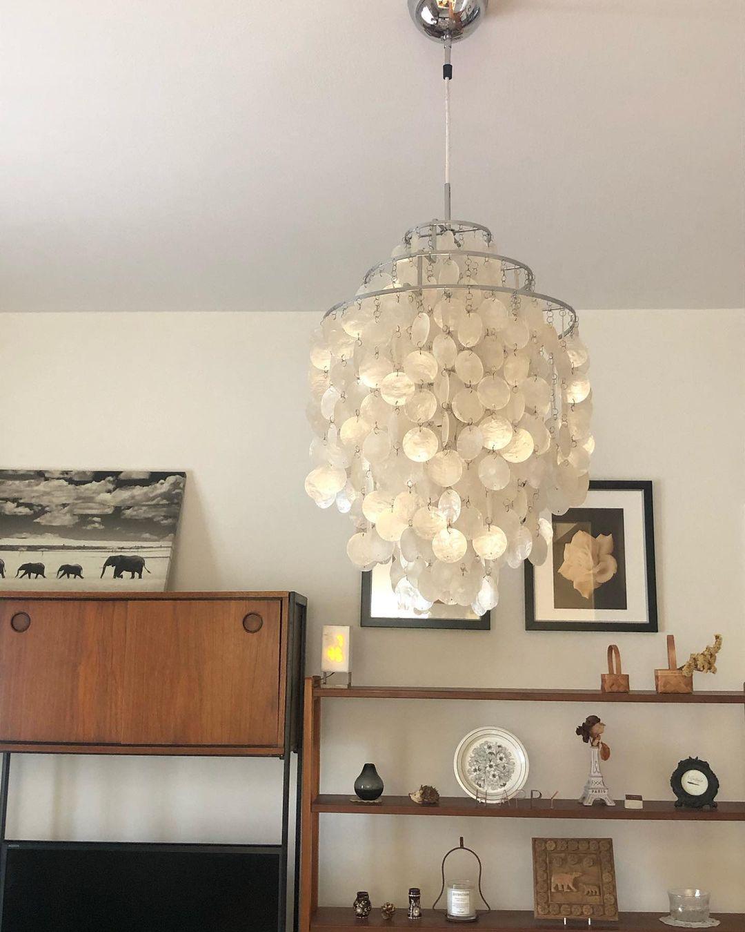 Lustra Pendant Lamp Round Shell Ring - Letslighting