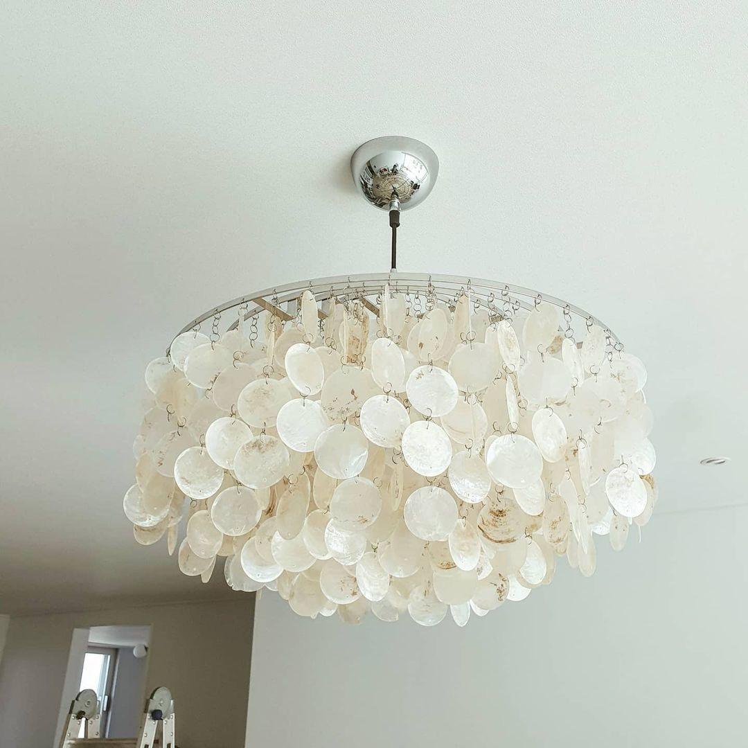 Lustra Pendant Lamp Round Shell Ring - Letslighting