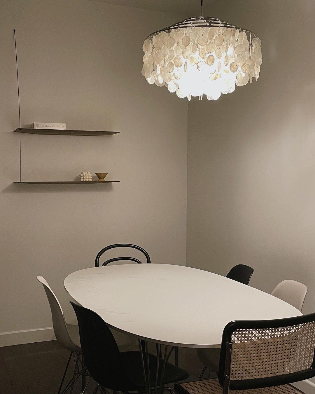 Lustra Pendant Lamp Round Shell Ring - Letslighting