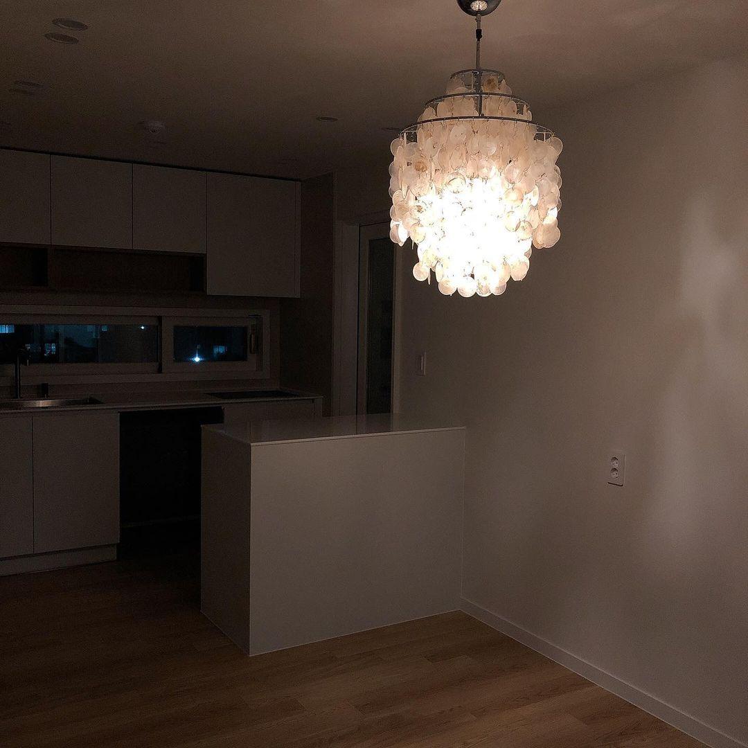 Lustra Pendant Lamp Round Shell Ring - Letslighting