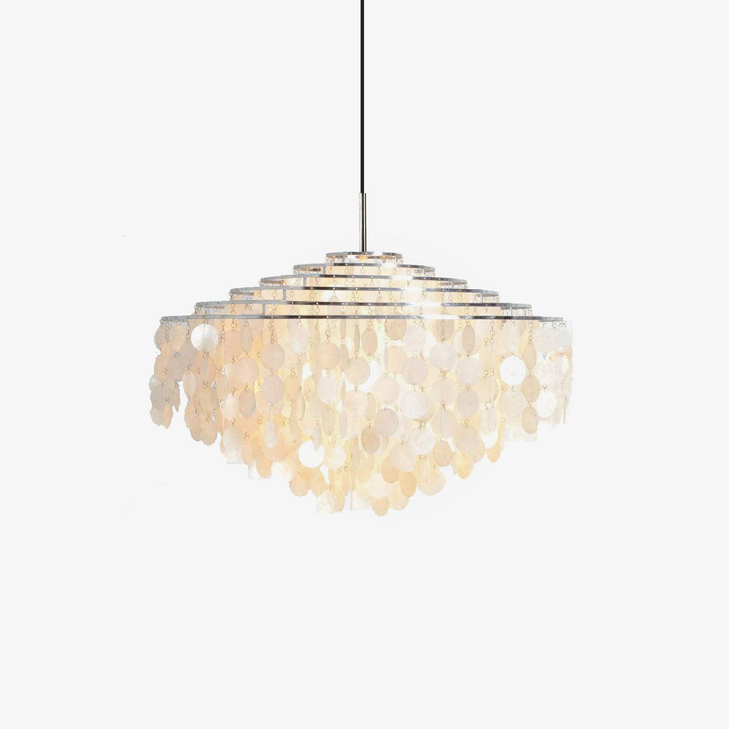 Lustra Pendant Lamp Round Shell Ring - Letslighting