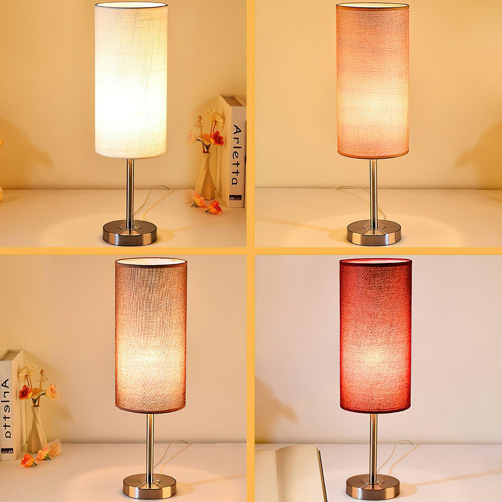 Lumarien Fabric Minimalist Table Lamp - Letslighting
