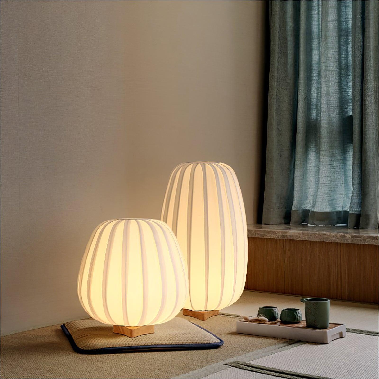Fabric Minimalist Table Lamp - Blowlighting