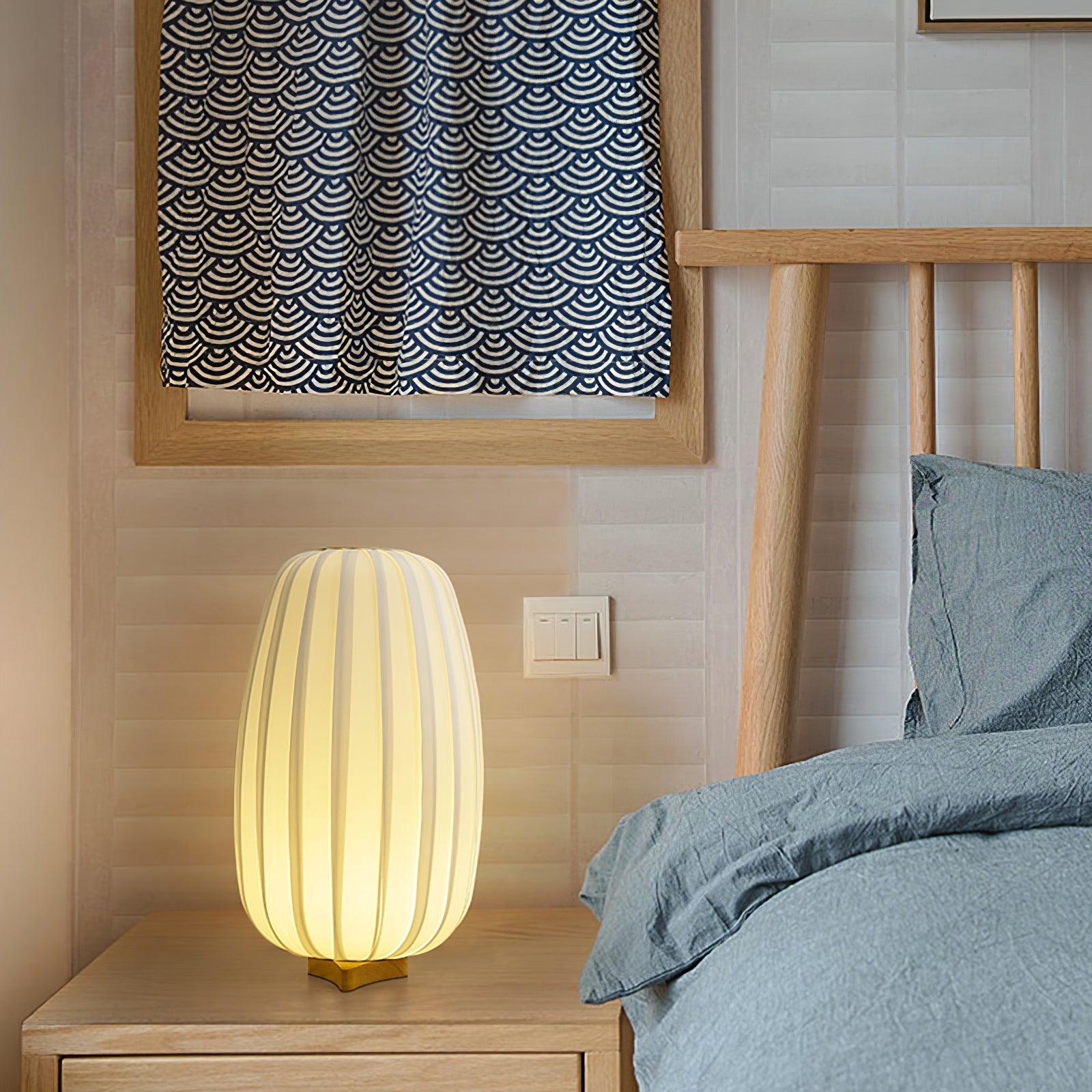 Fabric Minimalist Table Lamp - Blowlighting