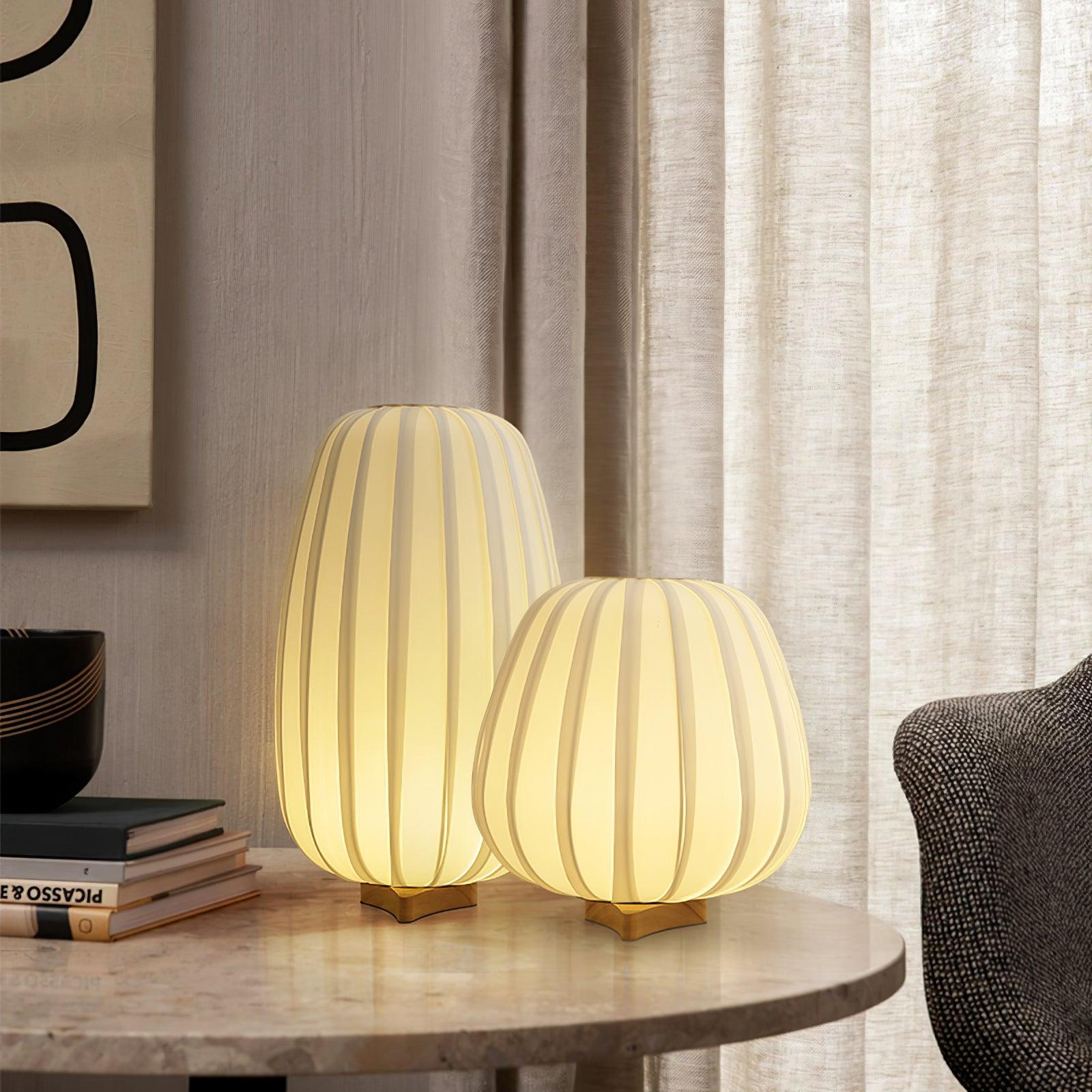 Fabric Minimalist Table Lamp - Blowlighting