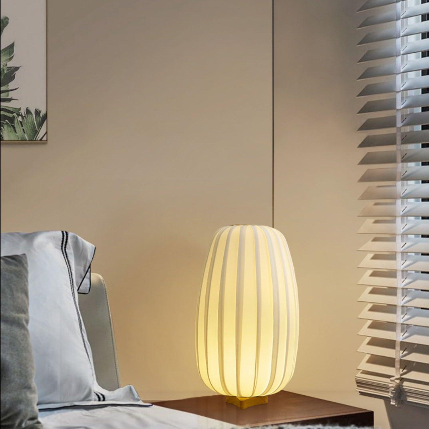 Fabric Minimalist Table Lamp - Blowlighting