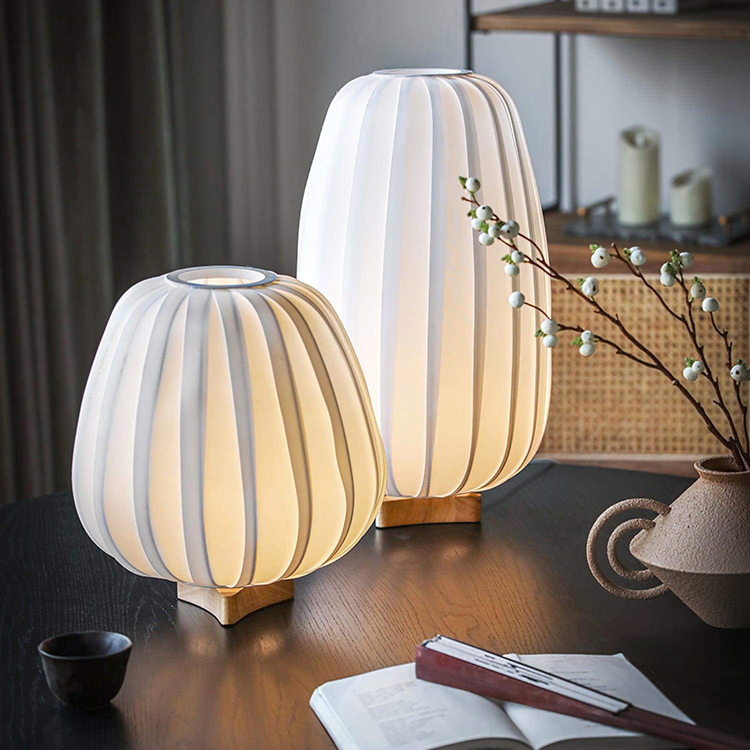 Fabric Minimalist Table Lamp - Blowlighting