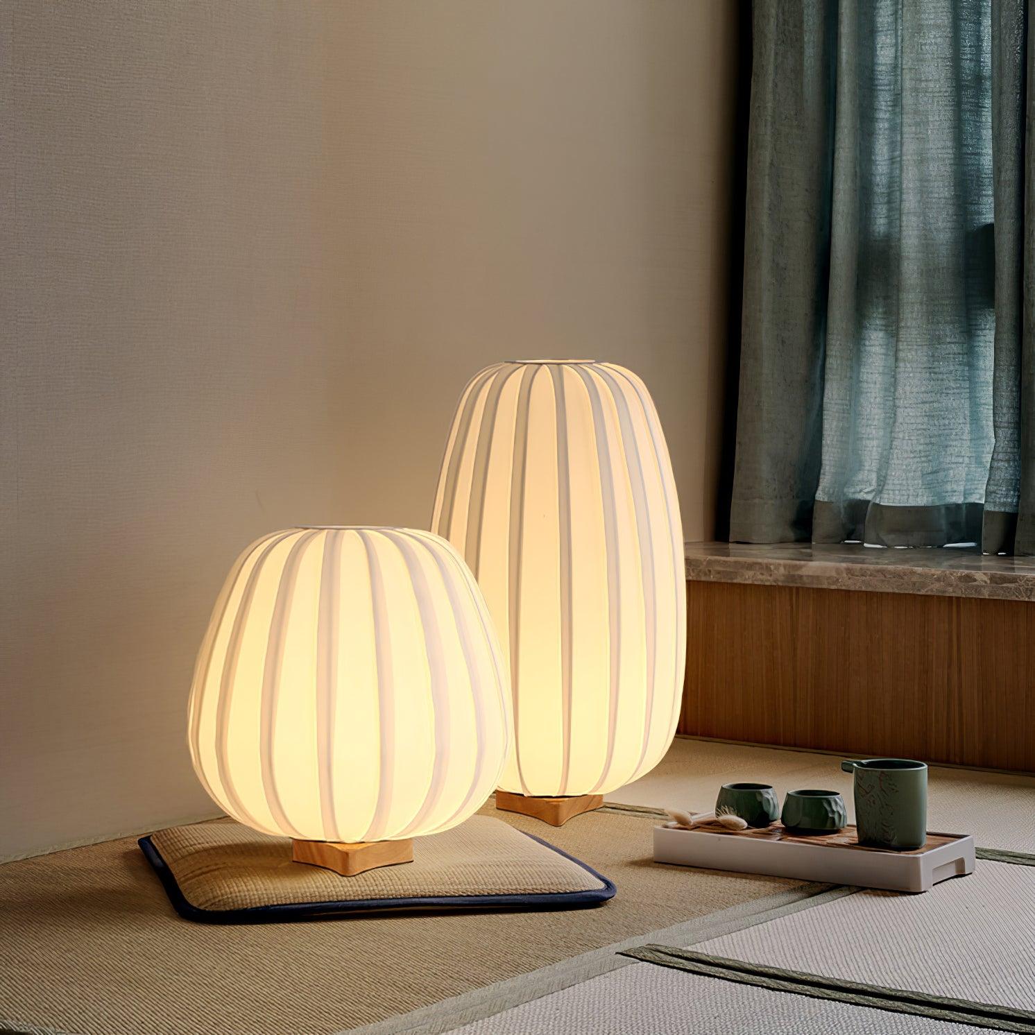 Fabric Minimalist Table Lamp - Blowlighting