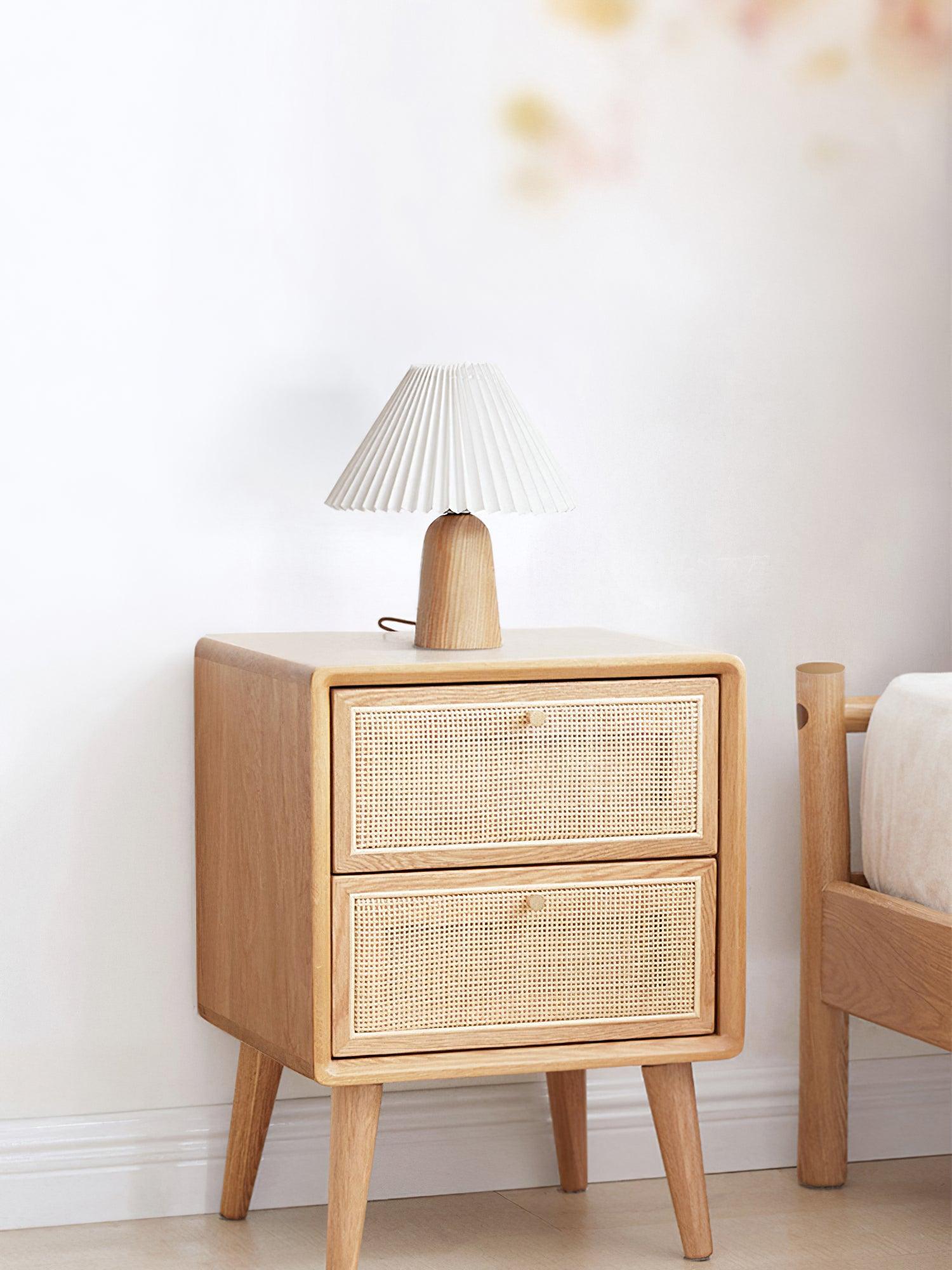 Martha Minimalist Wood Table Lamp - Letslighting