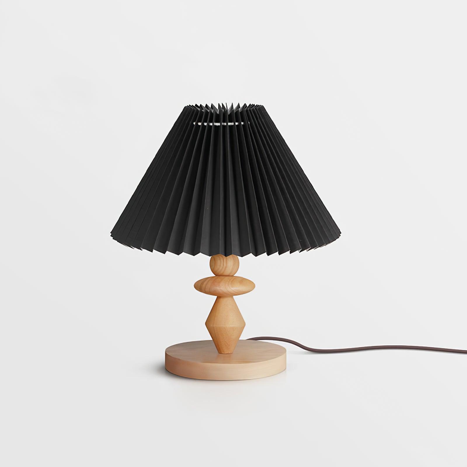 Martha Minimalist Wood Table Lamp - Letslighting