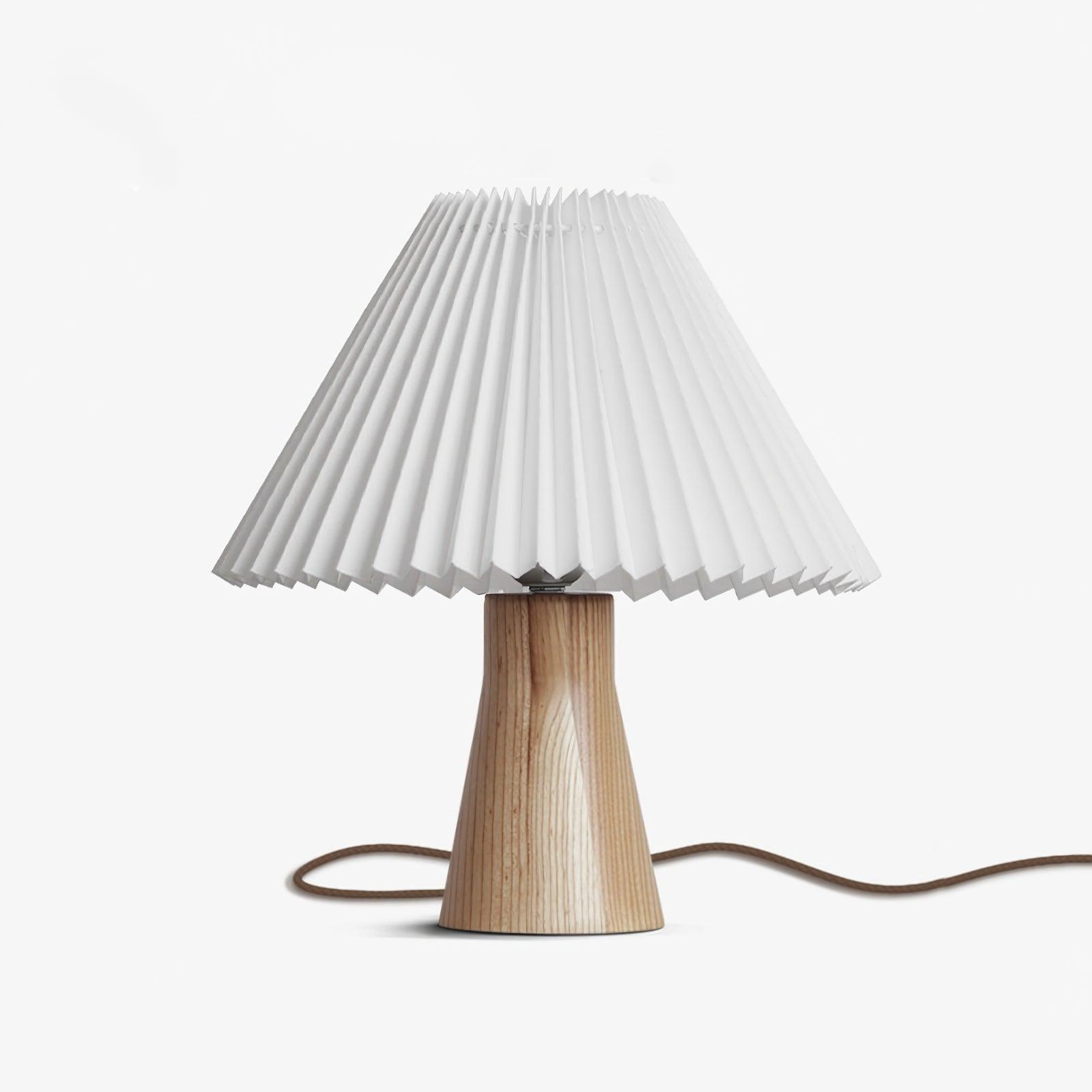 Martha Minimalist Wood Table Lamp - Letslighting