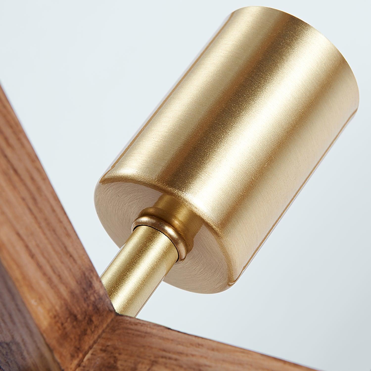 Lustra Floor Lamp Wood Modern - Letslighting