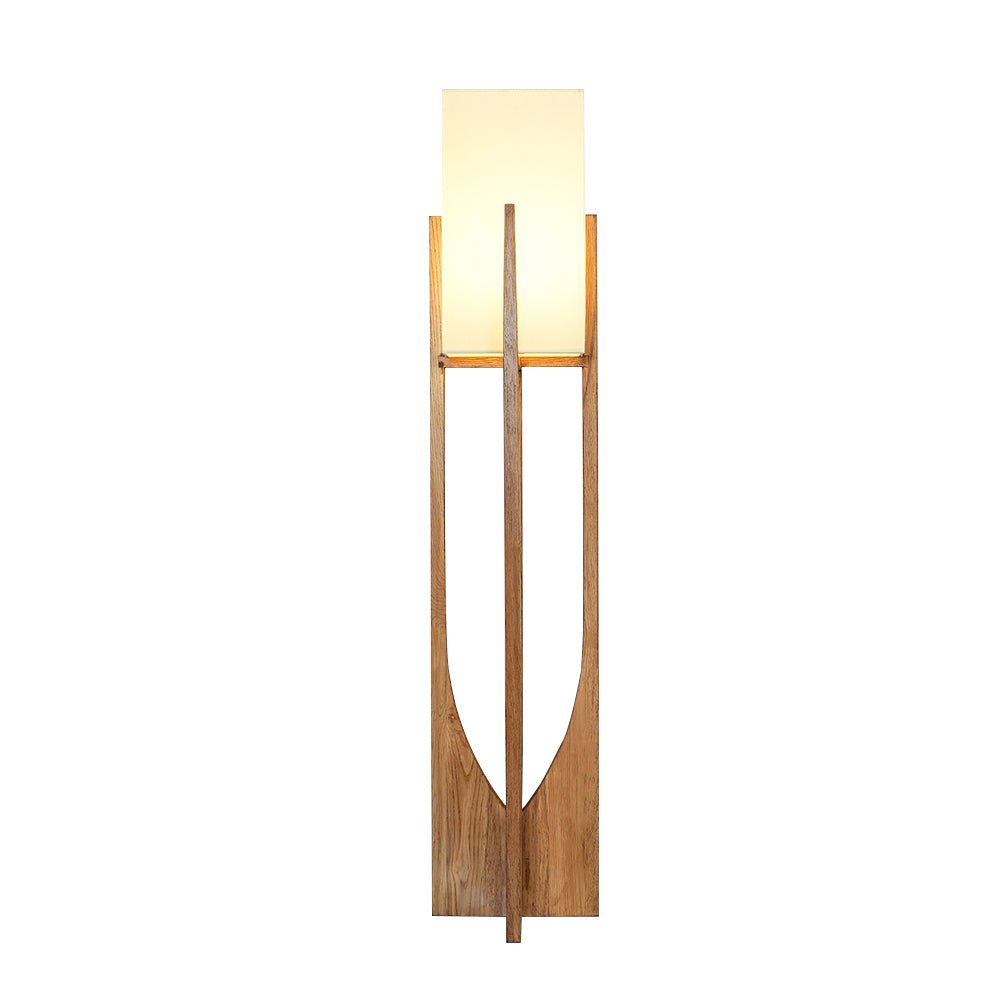Lustra Floor Lamp Wood Modern - Letslighting