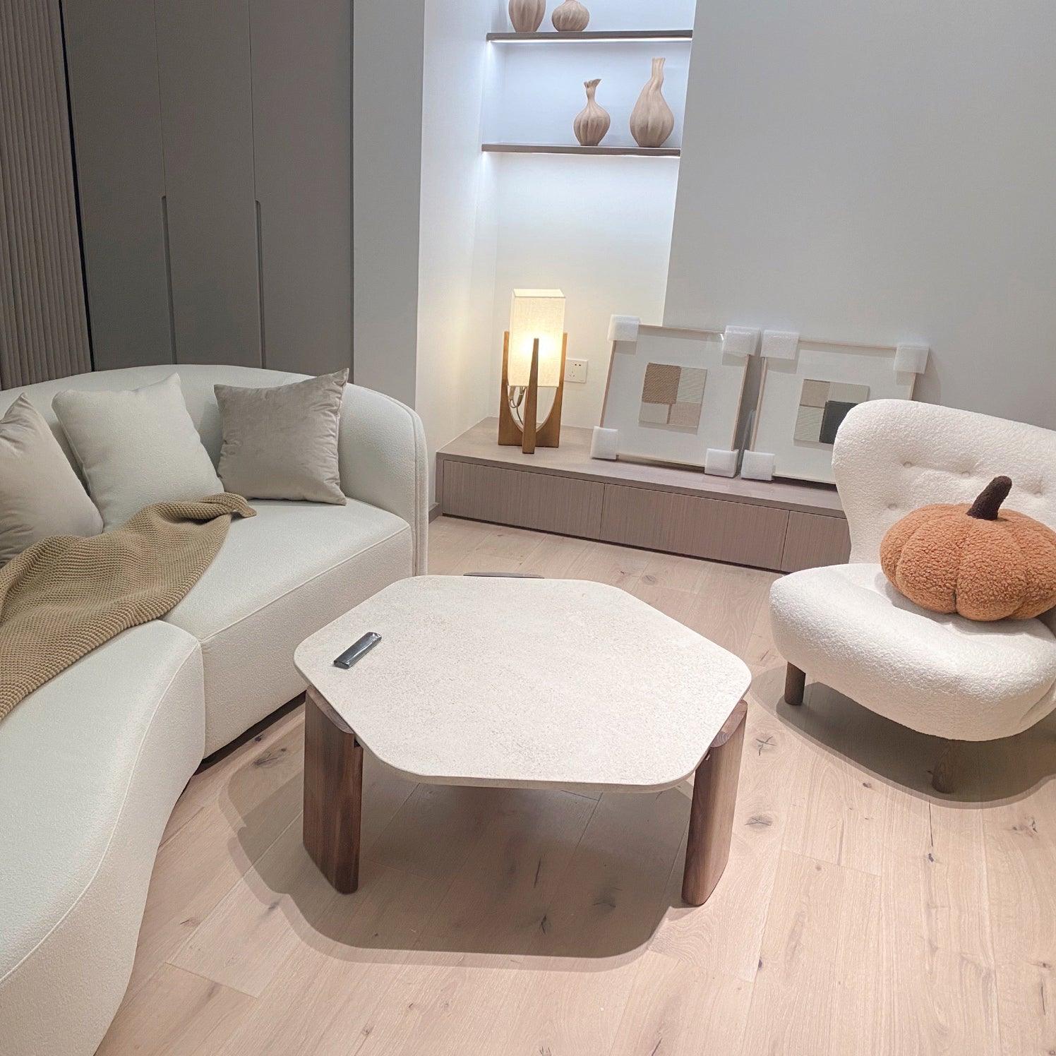 Lustra Floor Lamp Wood Modern - Letslighting