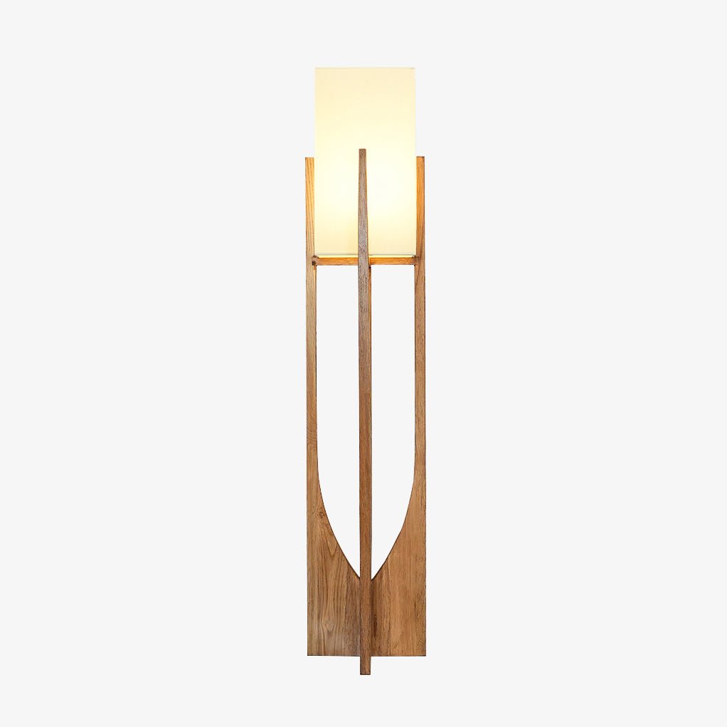 Lustra Floor Lamp Wood Modern - Letslighting
