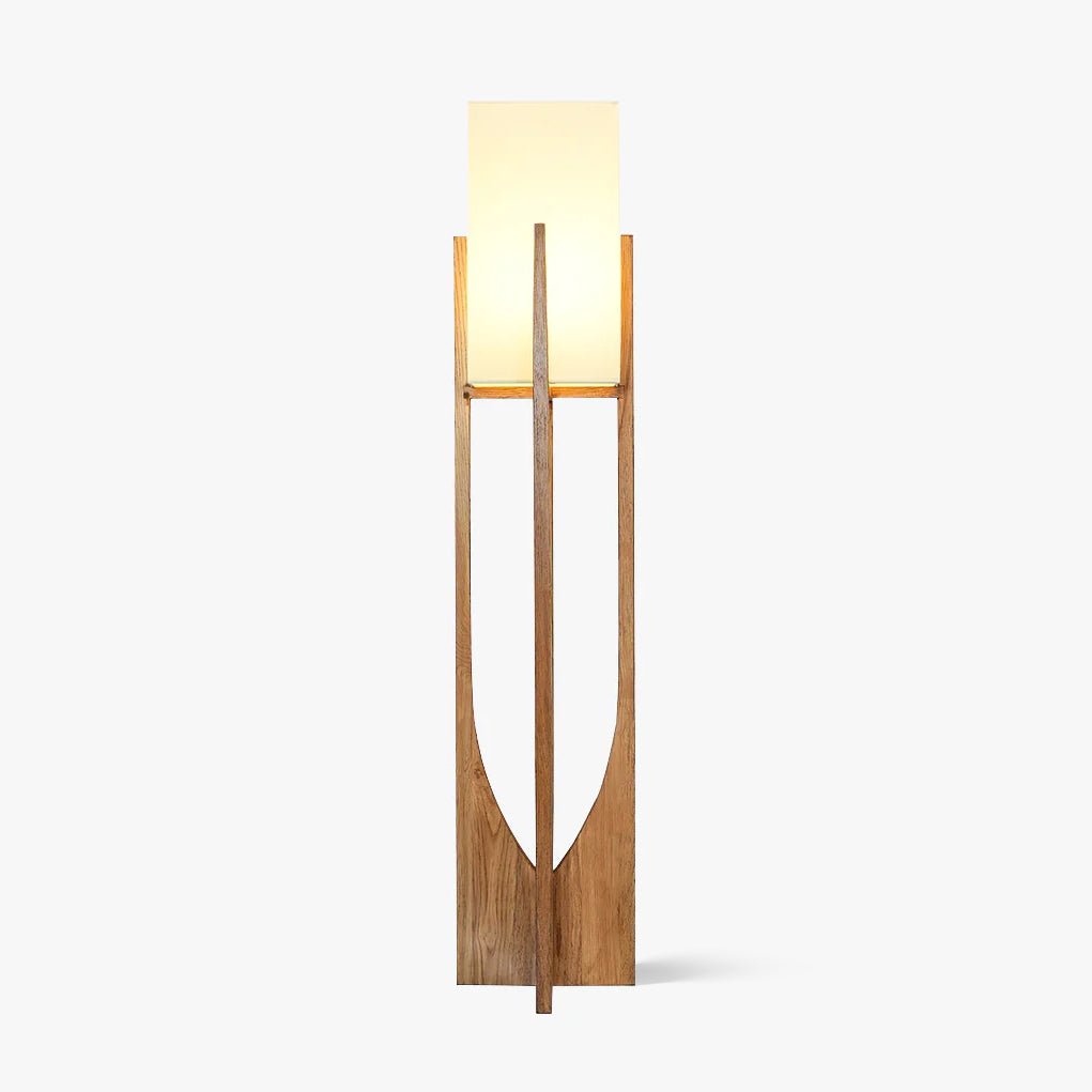 Lustra Floor Lamp Wood Modern - Letslighting